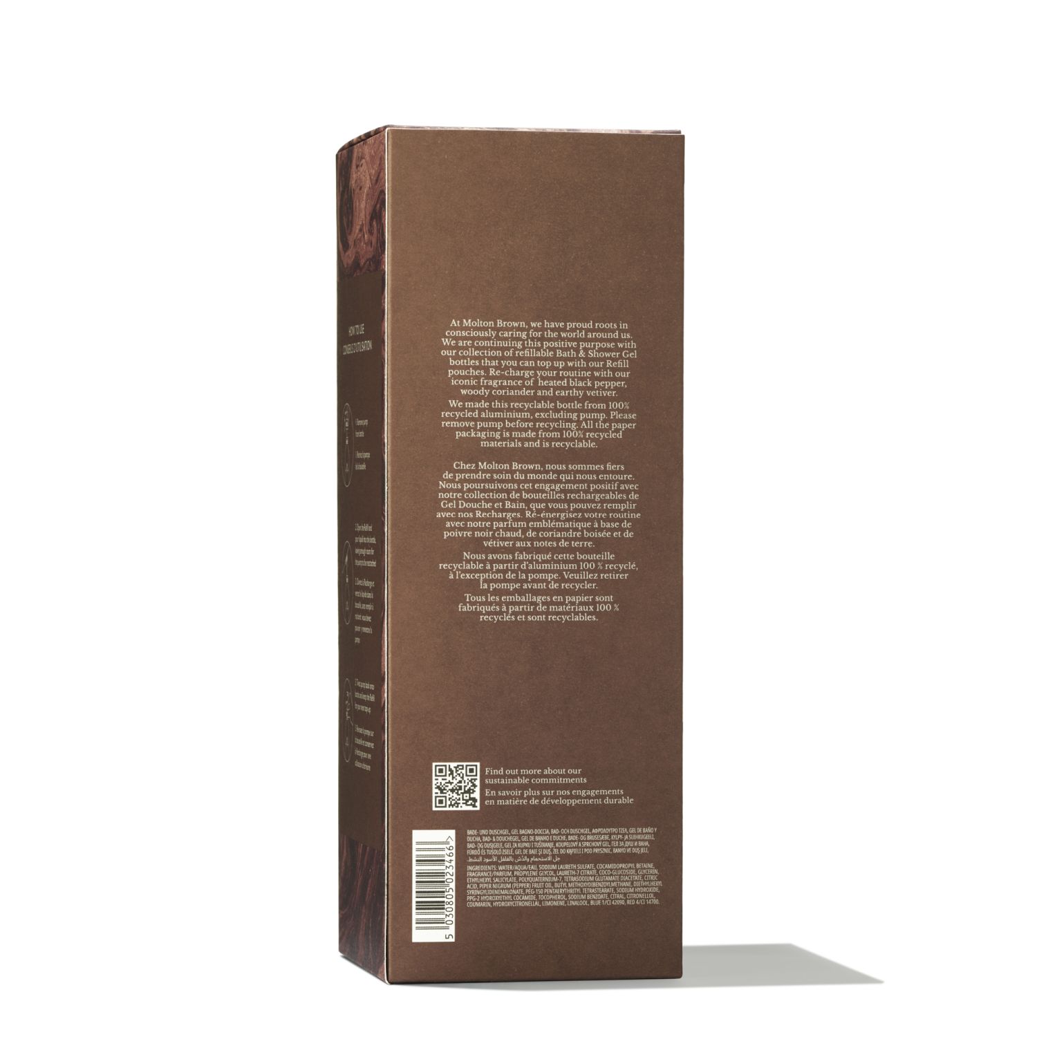 Limited Edition Re-Charge Black Pepper Wiederbefüllbare Flasche