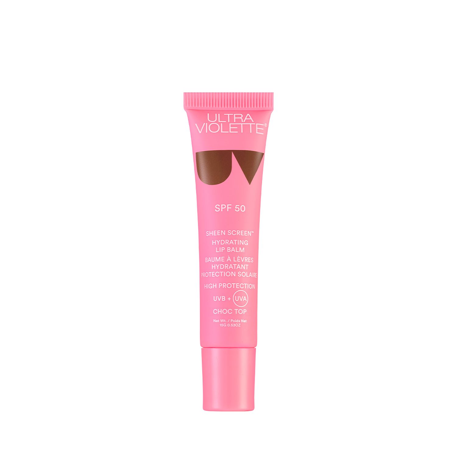 Sheen Screen Hydrating Lip Balm SPF 50 - Choc Top