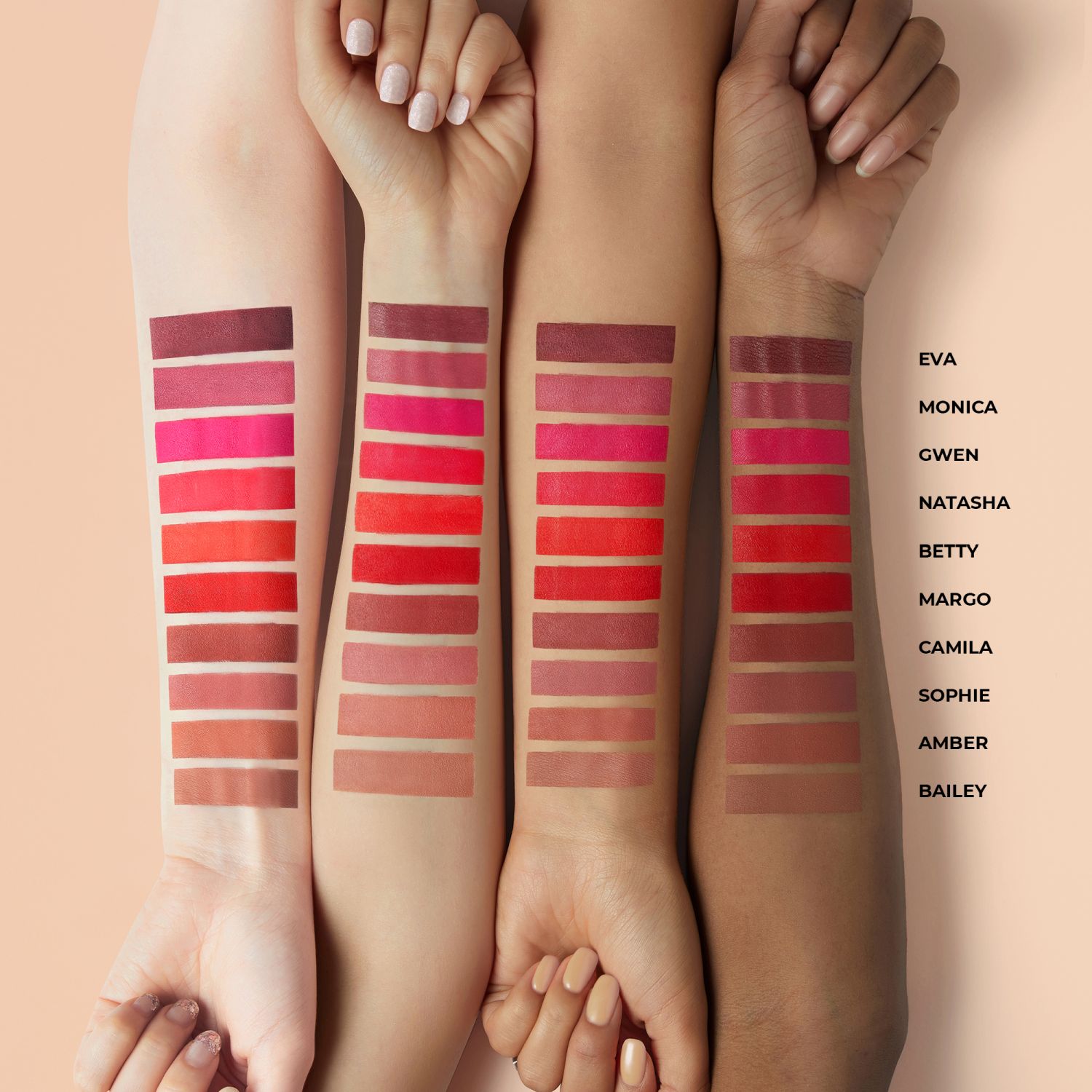 Lip paradise effortless matte lipstick