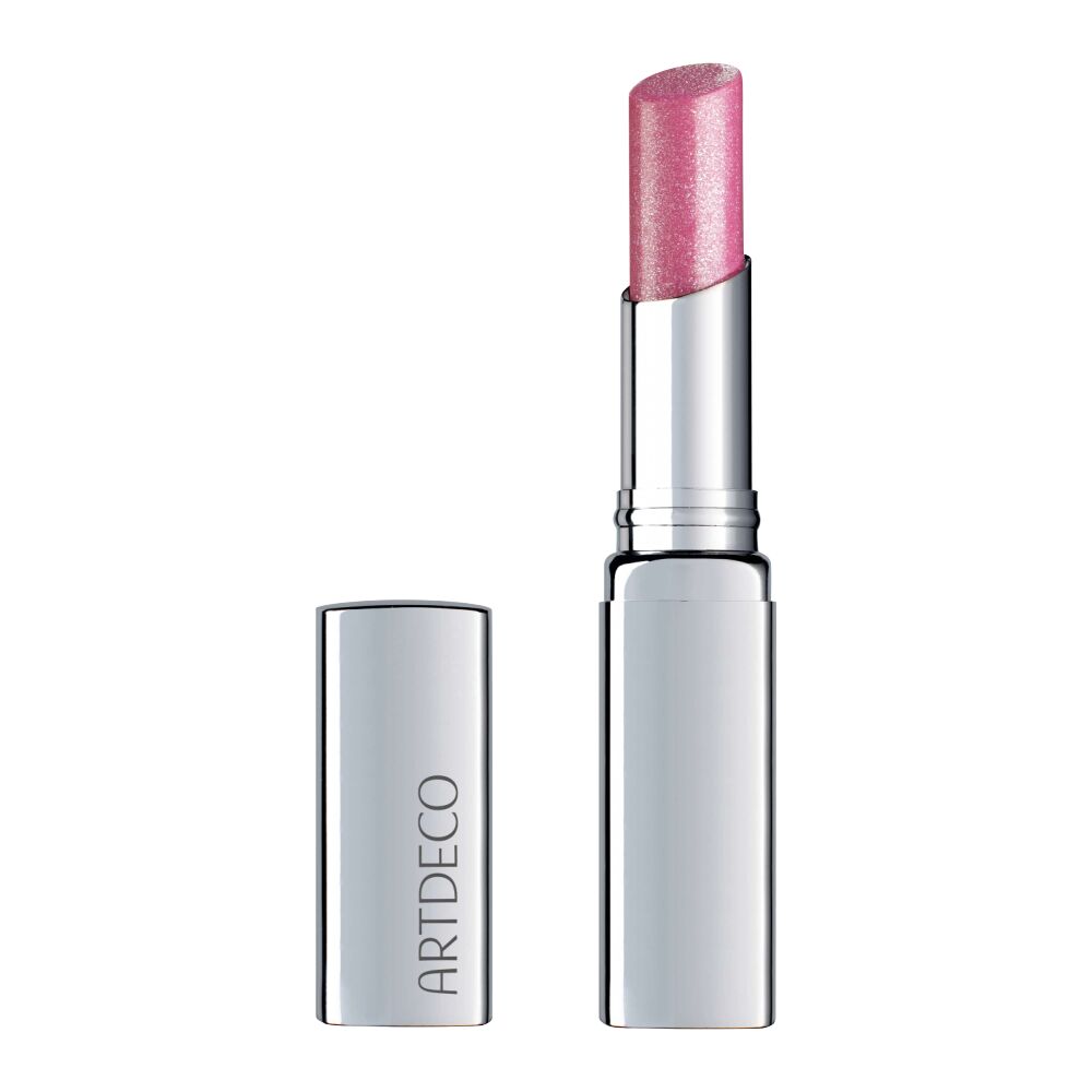 Color Booster Lip Balm pink glitter