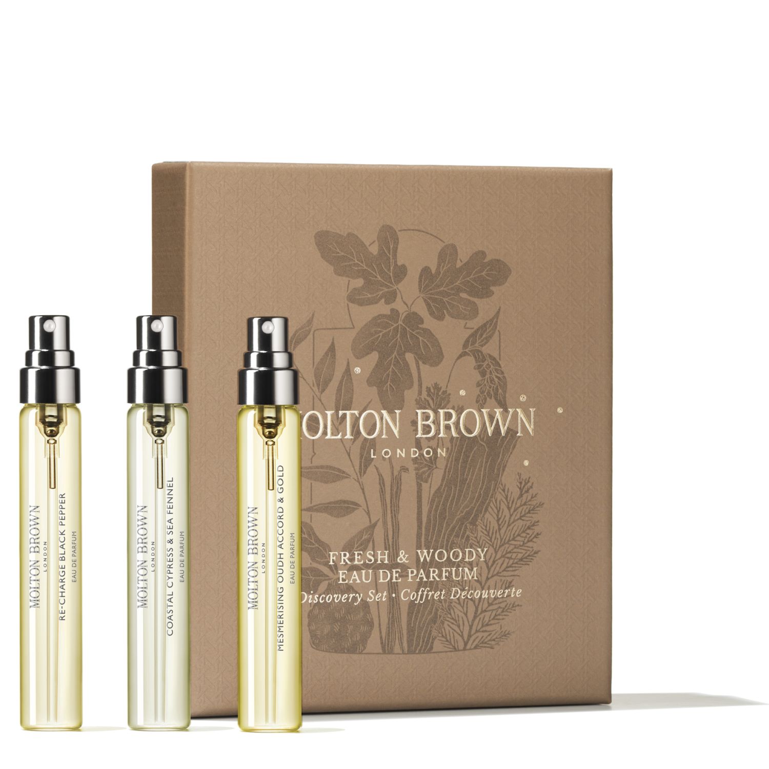 MOLTON Woody&Aromatic EDP Discovery Set 3x7,5ml