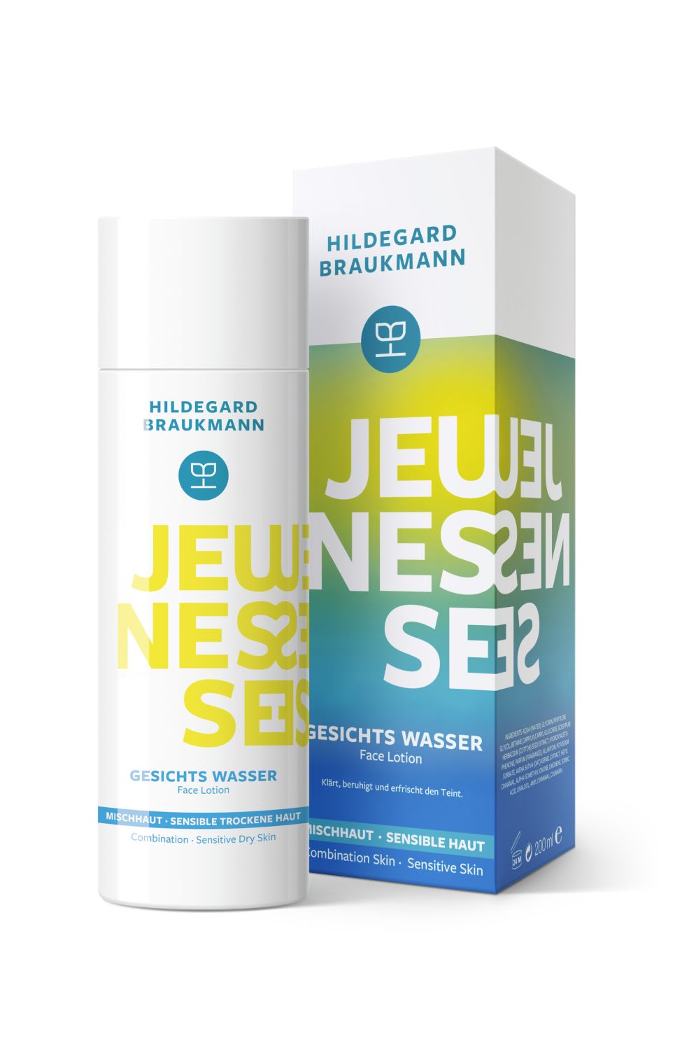 Gesichts Wasser