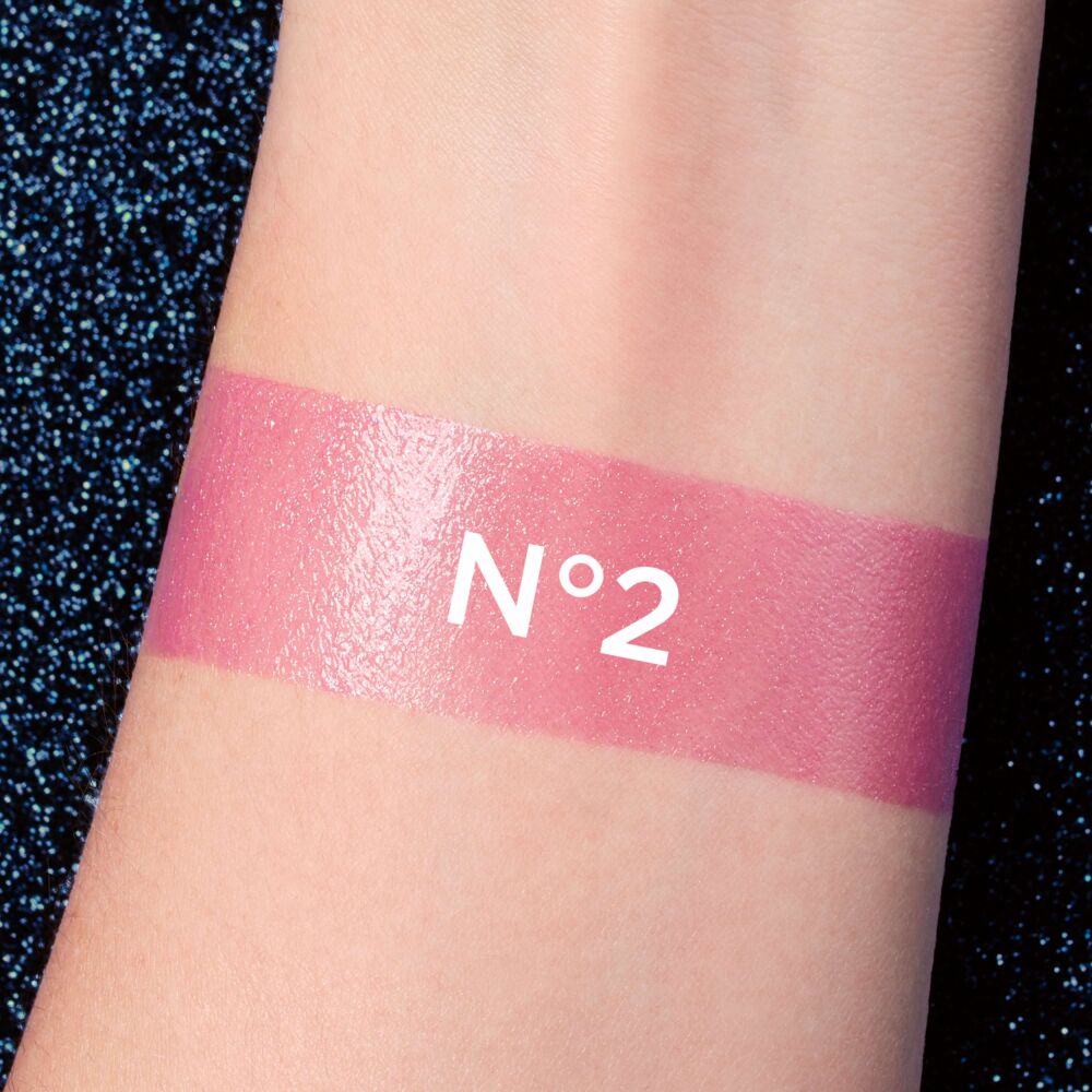 Color Booster Lip Balm pink glitter