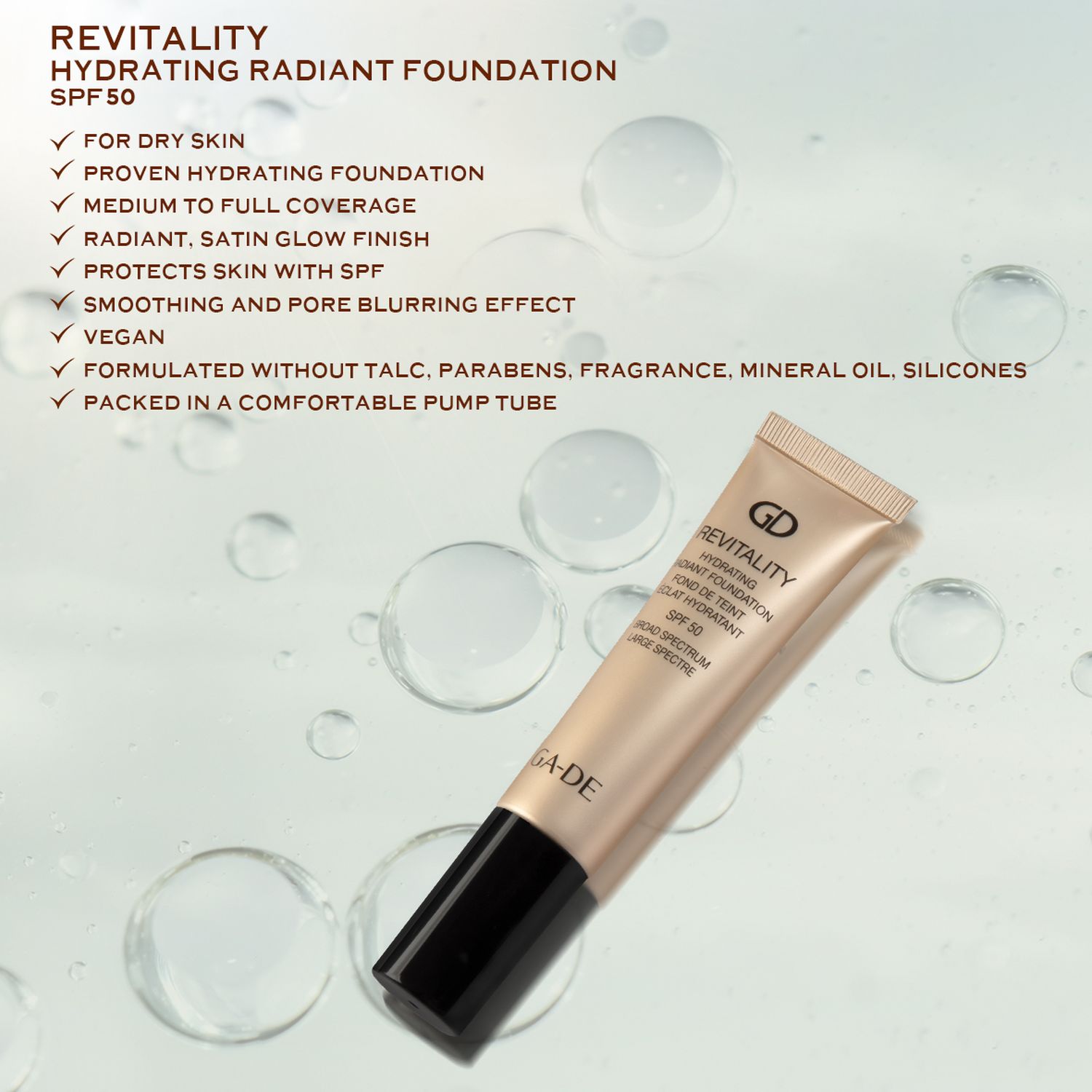 REVITALITY HYDRATING RADIANT FDT - 310 NUDE