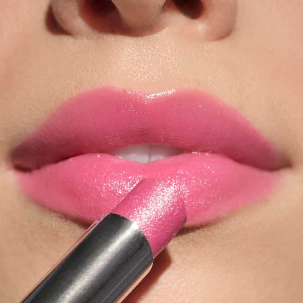 Color Booster Lip Balm pink glitter