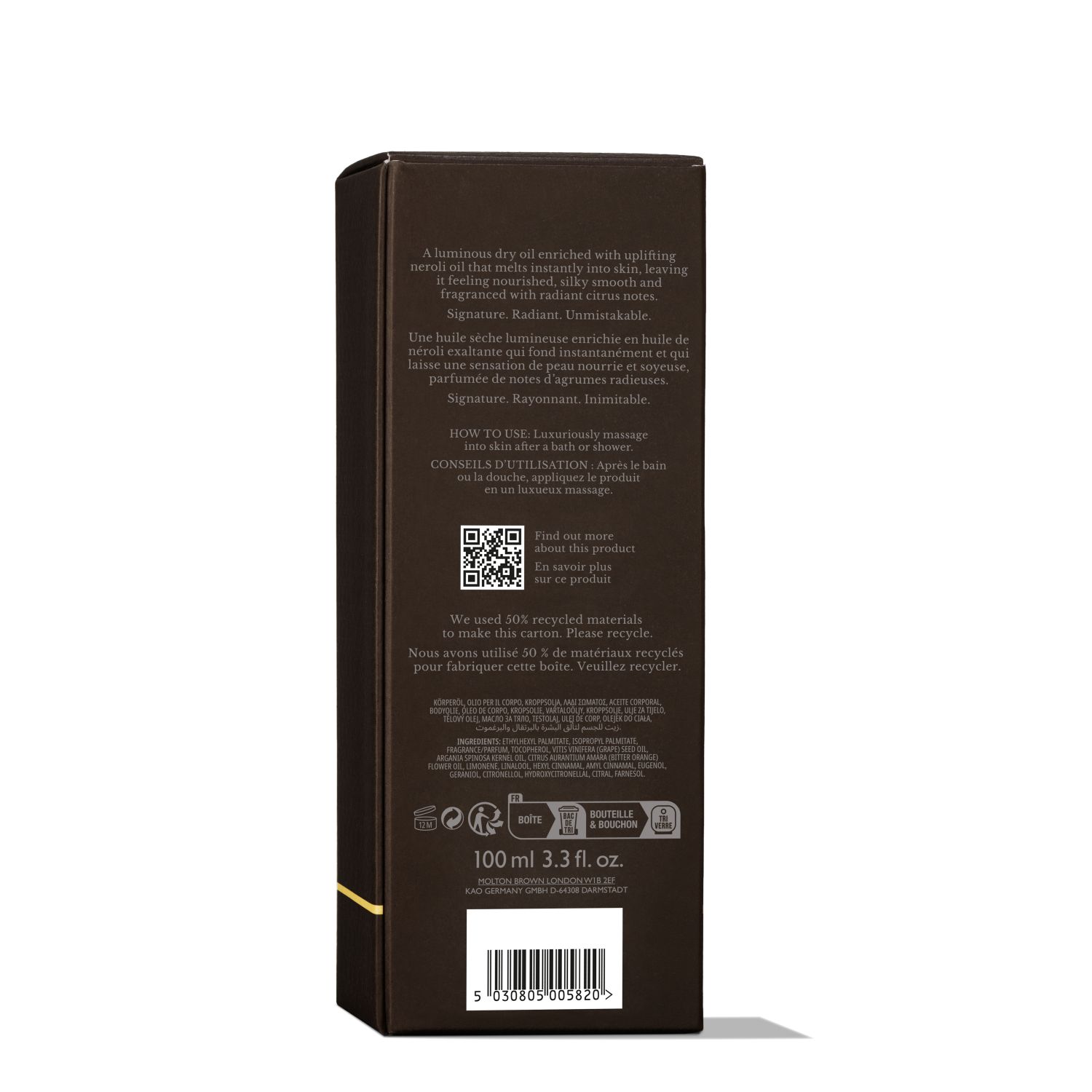 Orange & Bergamot Radiant Body Oil