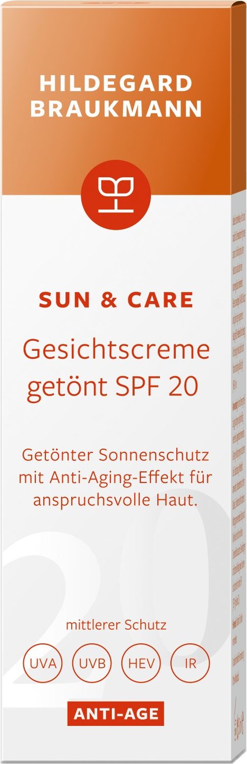ANTI-AGE GESICHTSCREME getönt SPF 20